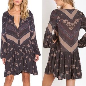 🏷Free People/From Your Heart Midnight Dress/Size XS